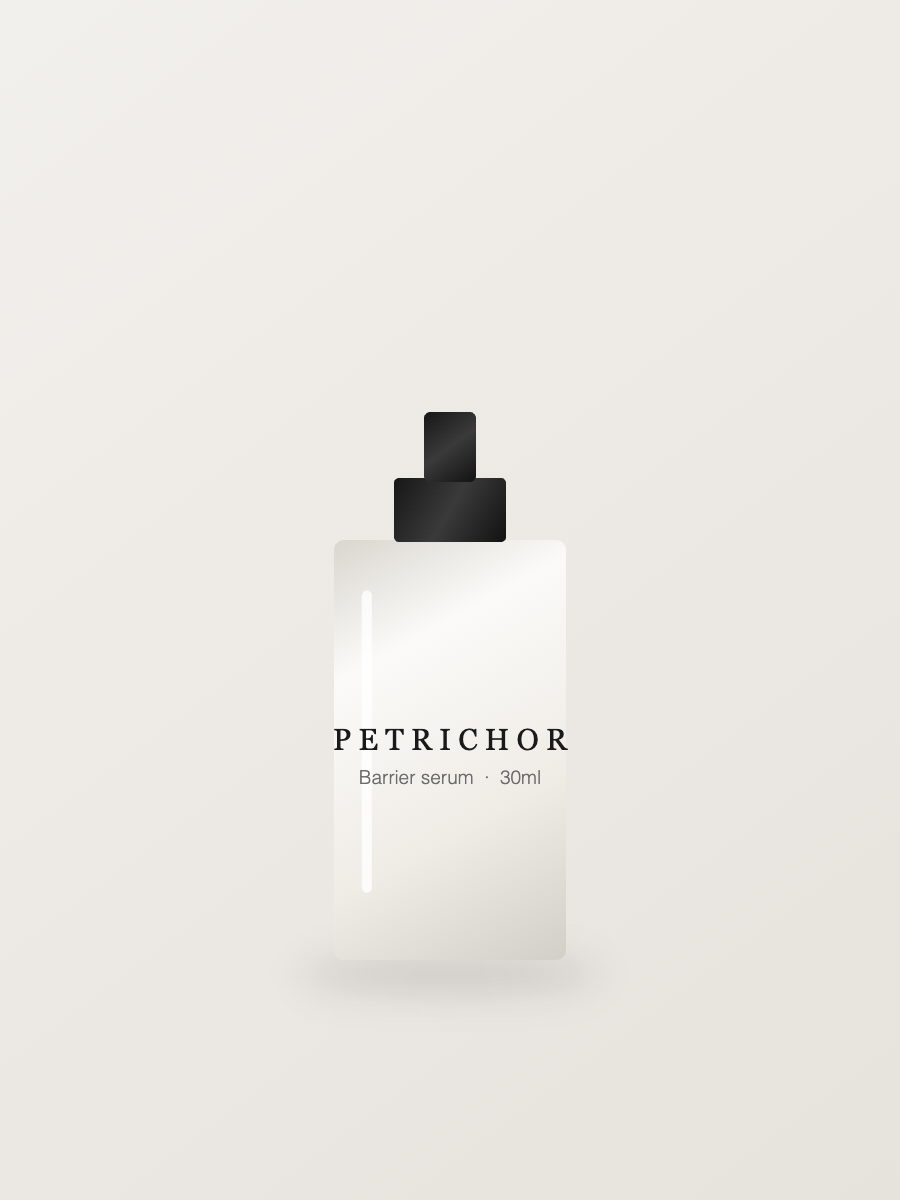 Petrichor — Barrier serum · 30ml